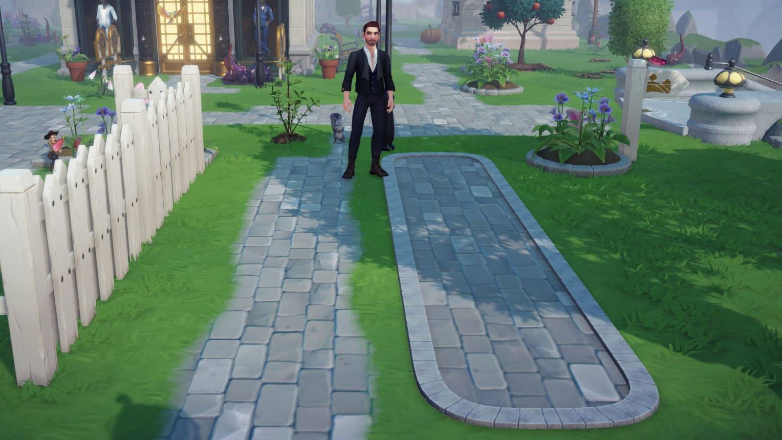 dreamlight valley path with borders guide