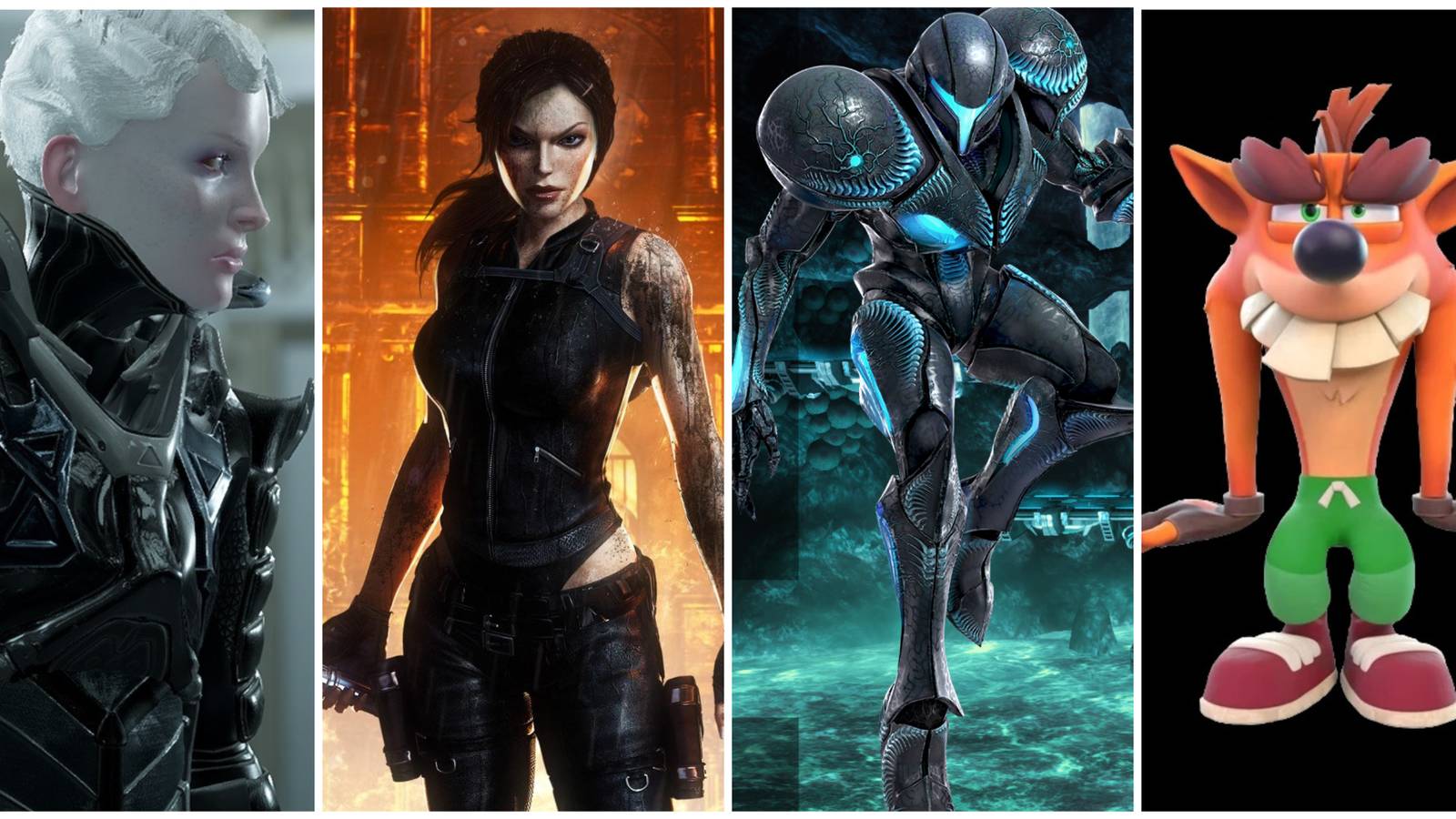 Echo Tomb Raider Underworld Metroid Prime 2 Crash Bandicoot