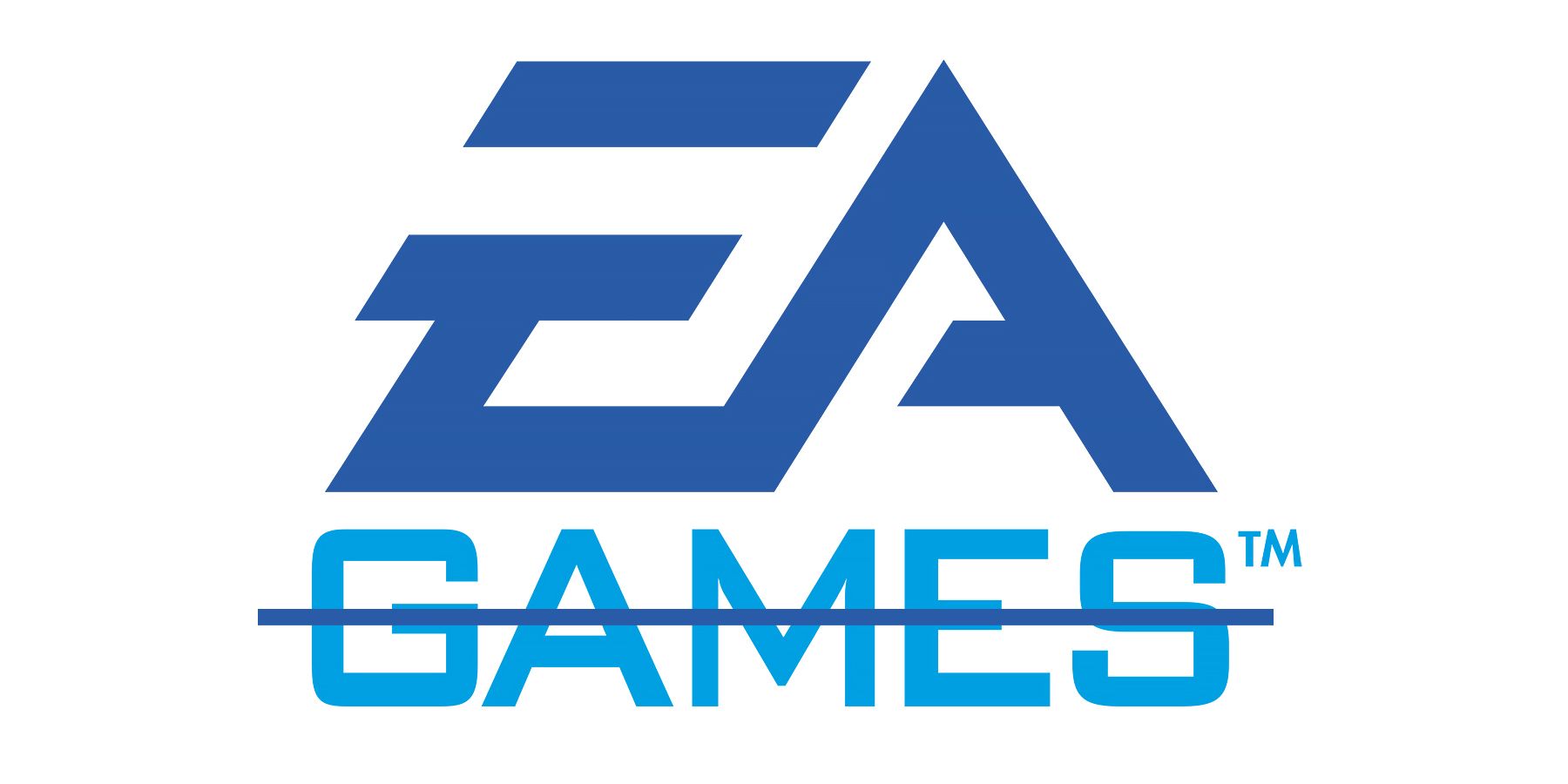 Electronic Arts EA Games name change strikethrough