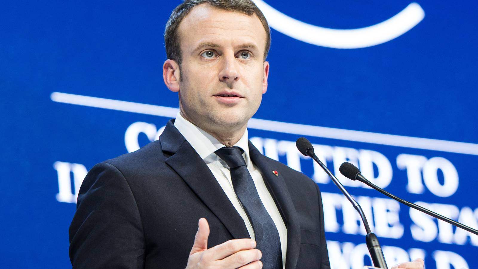 Emmanuel Macron in 2018