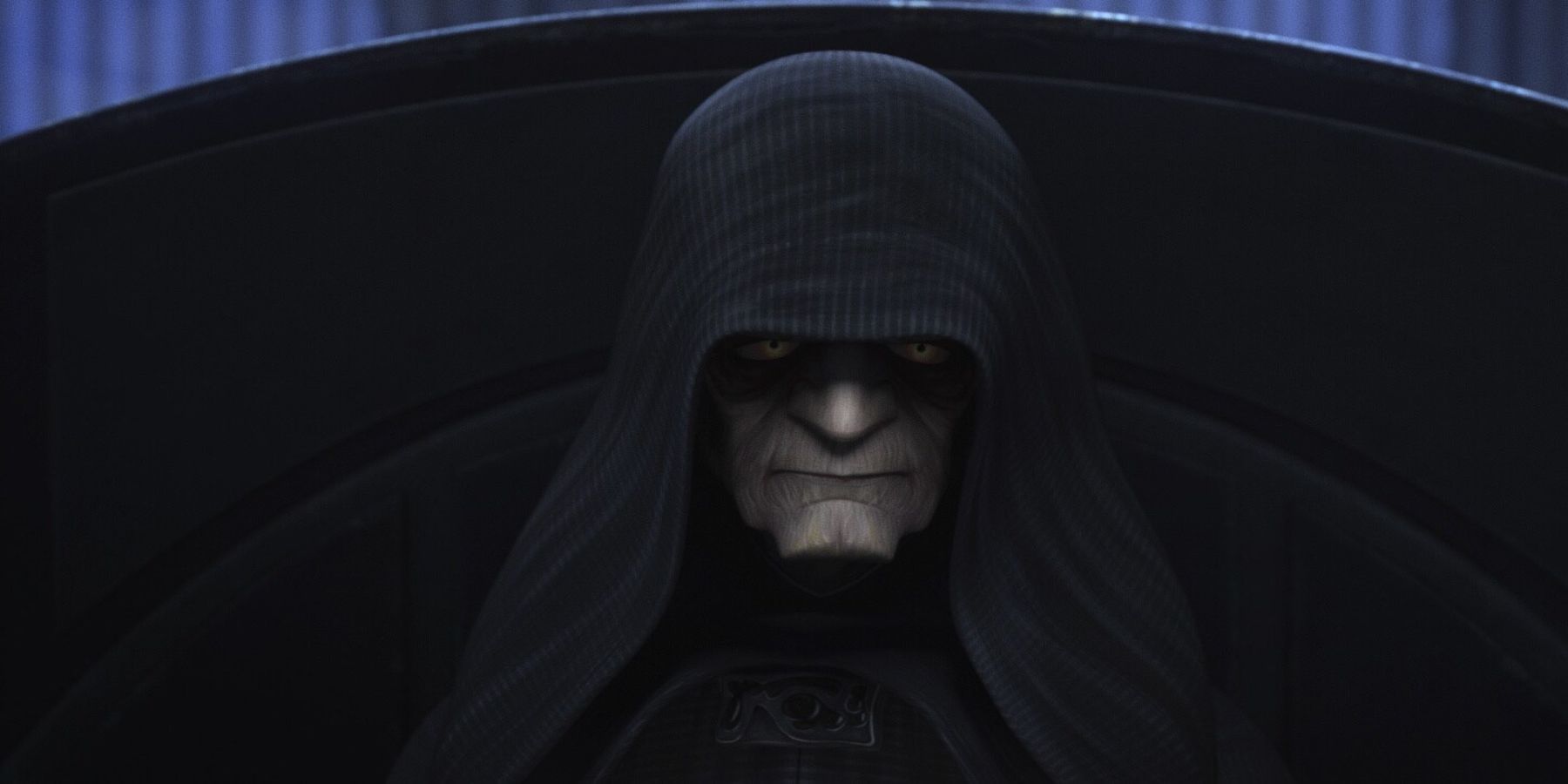 Emperor Palpatine in Chair Bad Batch Clone Wars