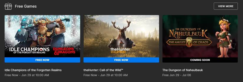 epic games store free games june 2023 dungeons of naheulbeuk