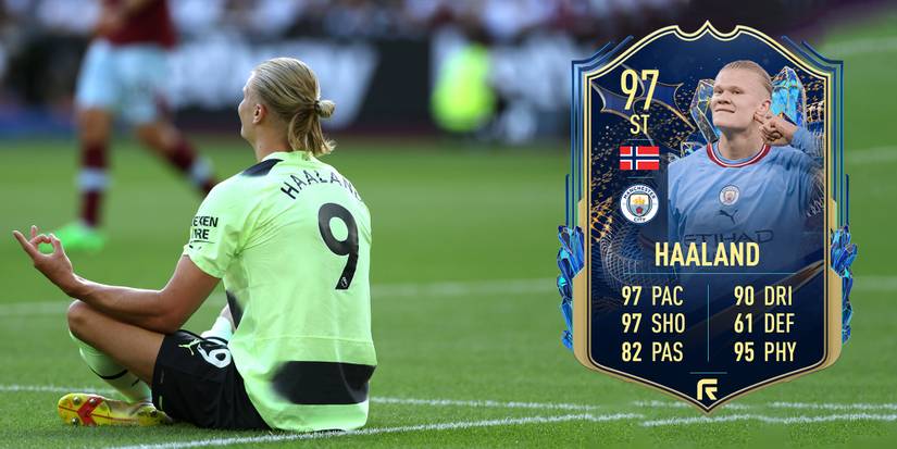 Erling Haaland Team Of The Season Card