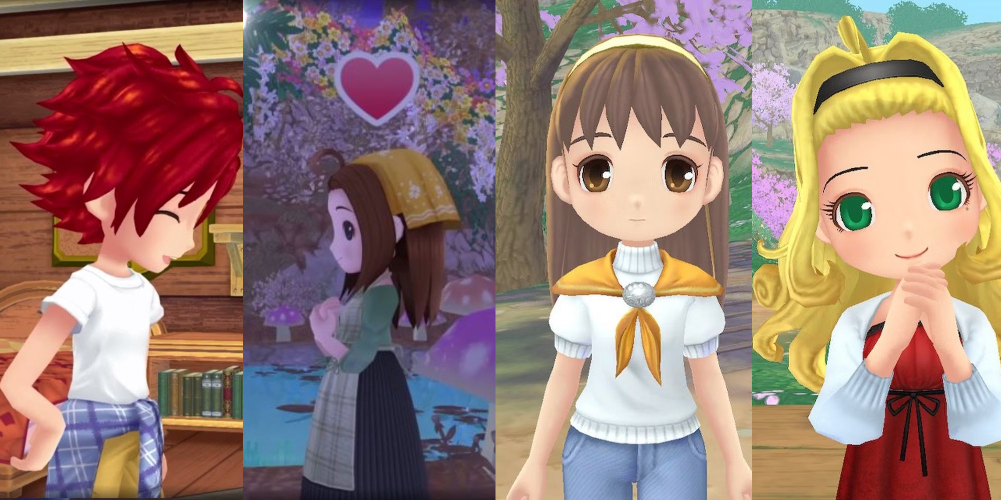 Every Bachelorette In Story Of Seasons: A Wonderful Life, Ranked