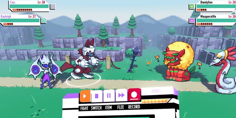 Cassette Beasts gameplay