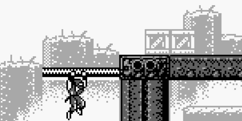 Exploring a level in Ninja Gaiden Shadow