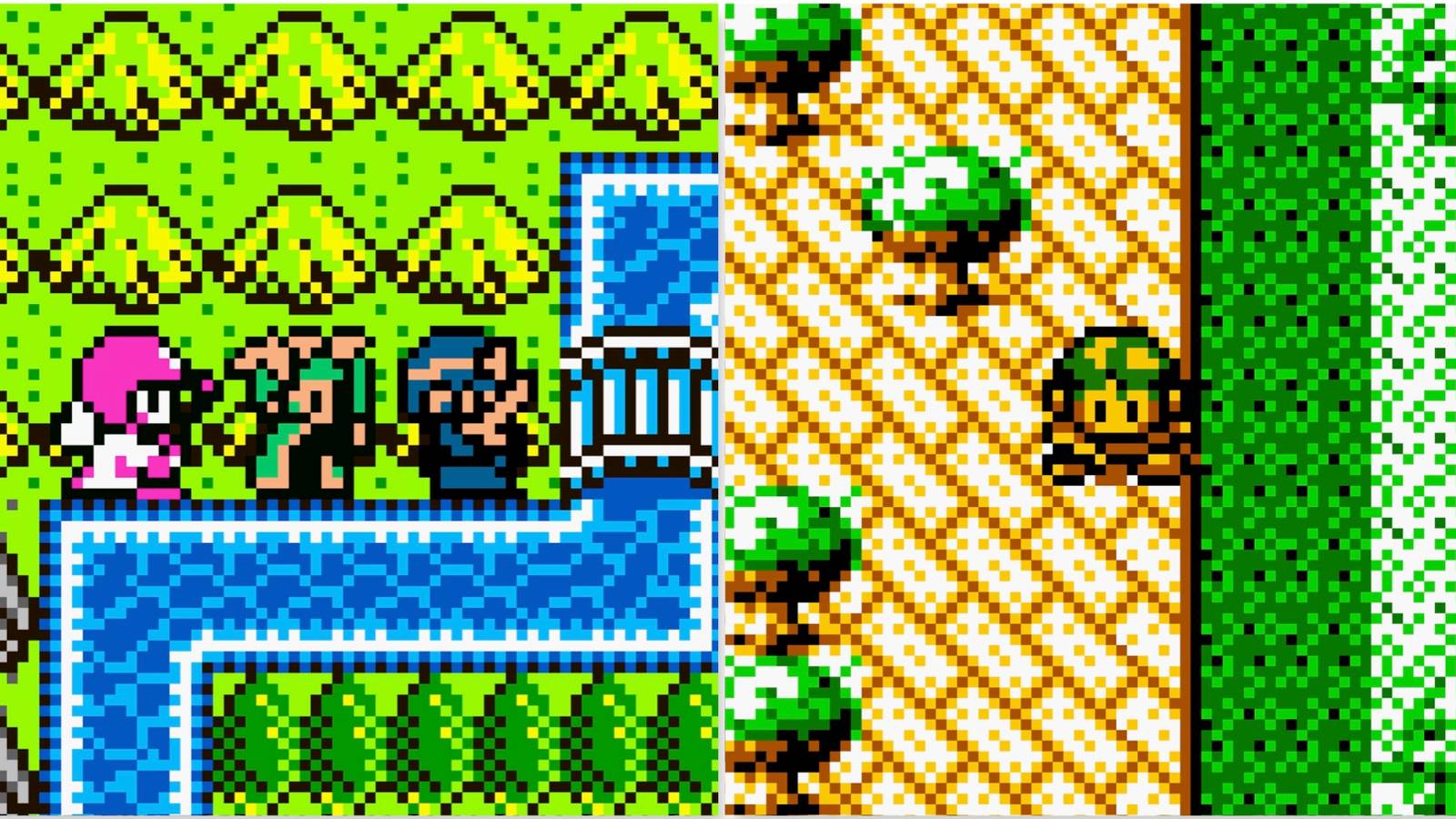 Exploring the world in Dragon Warrior I & II and Revelations The Demon Slayer