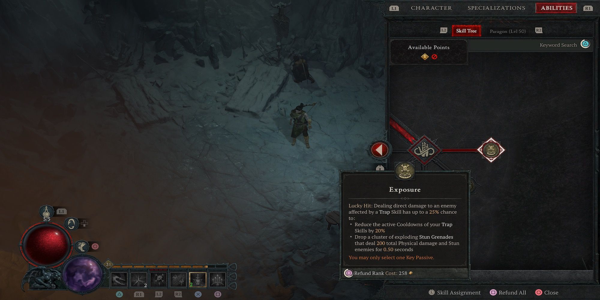 Exposure Rogue skill in Diablo 4