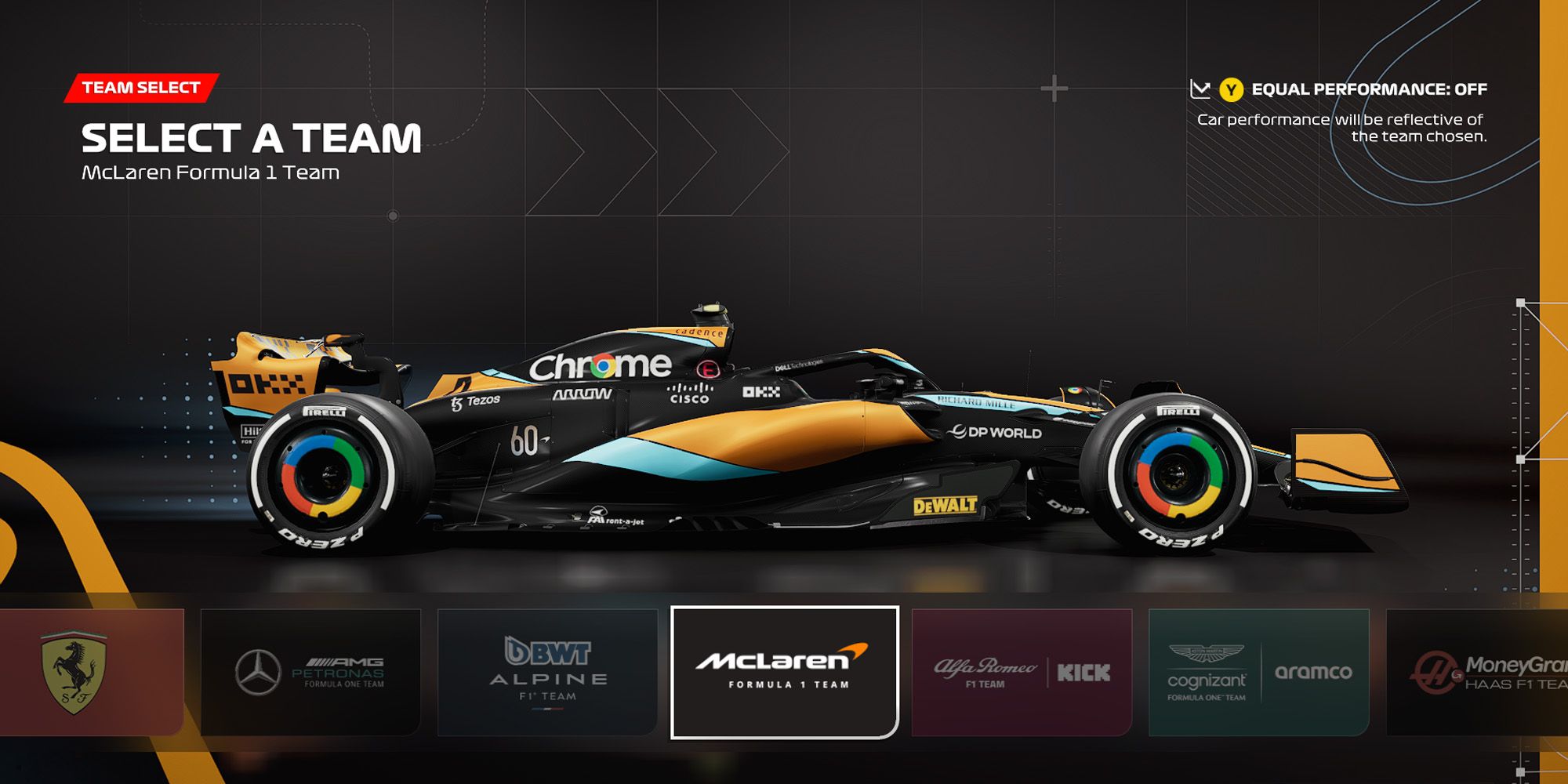 F1 23 Cars McLaren
