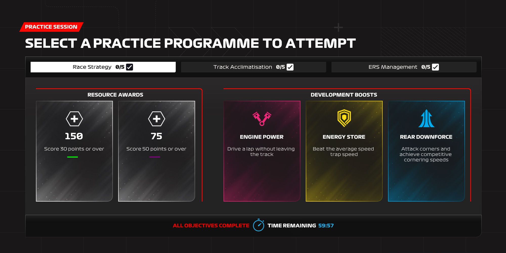 F1 23 MyTeam Career Practise Sessions