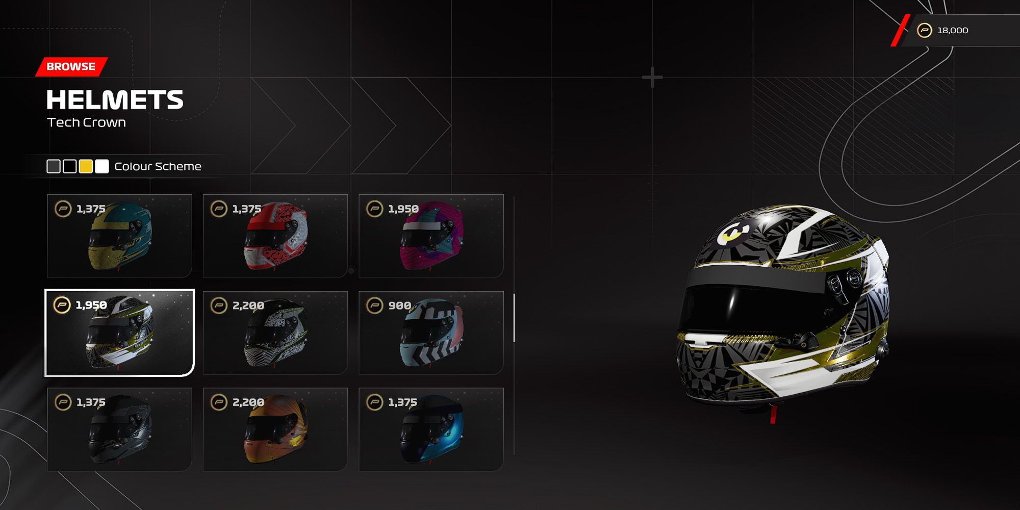 F1 23 Store Helmets