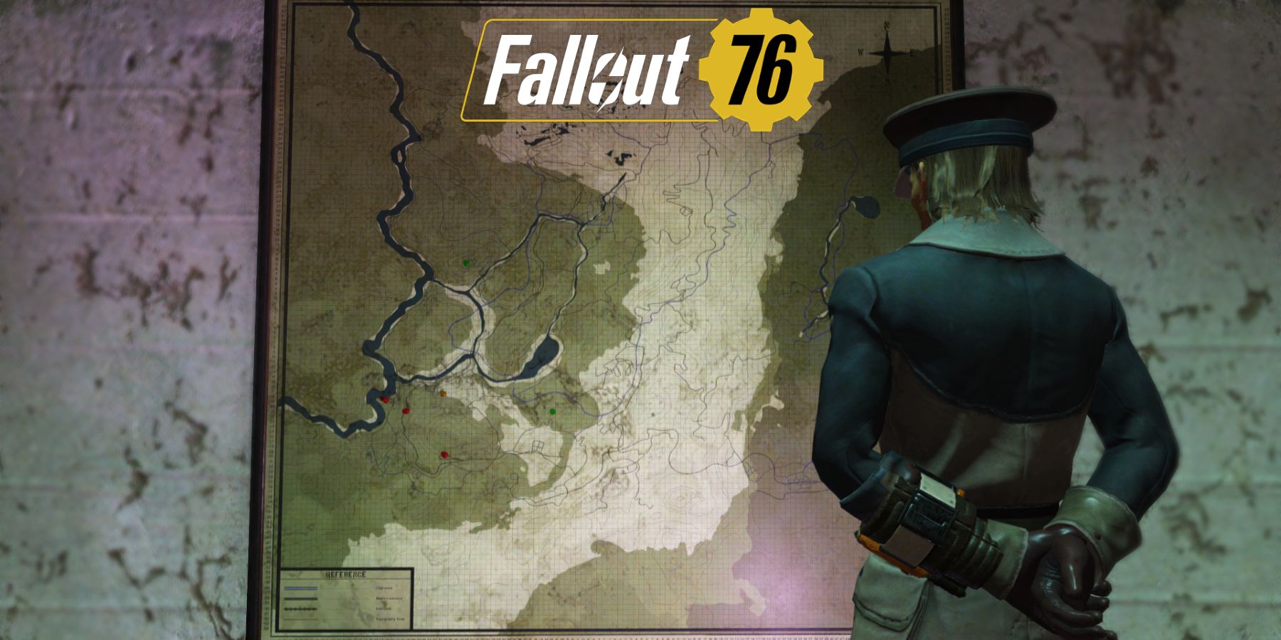 Fallout 76 Appalachia Map Player Enclave Officer Outfit