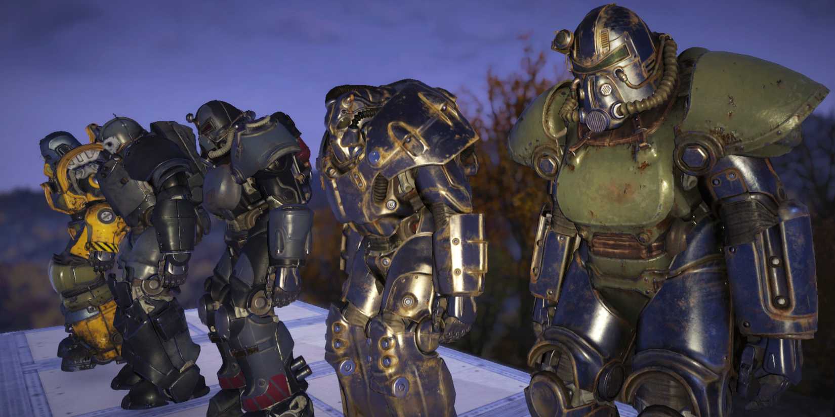 Fallout 76 Power Armor T51 X01 Ultracite Strangler Heart T65 Excavator