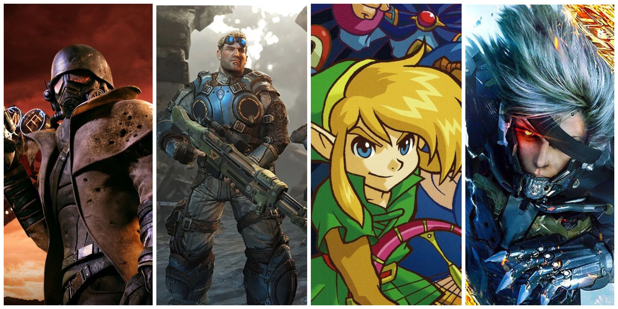 Fallout New Vegas Gears of War Judgment Zelda Seasons Ages Metal Gear Rising