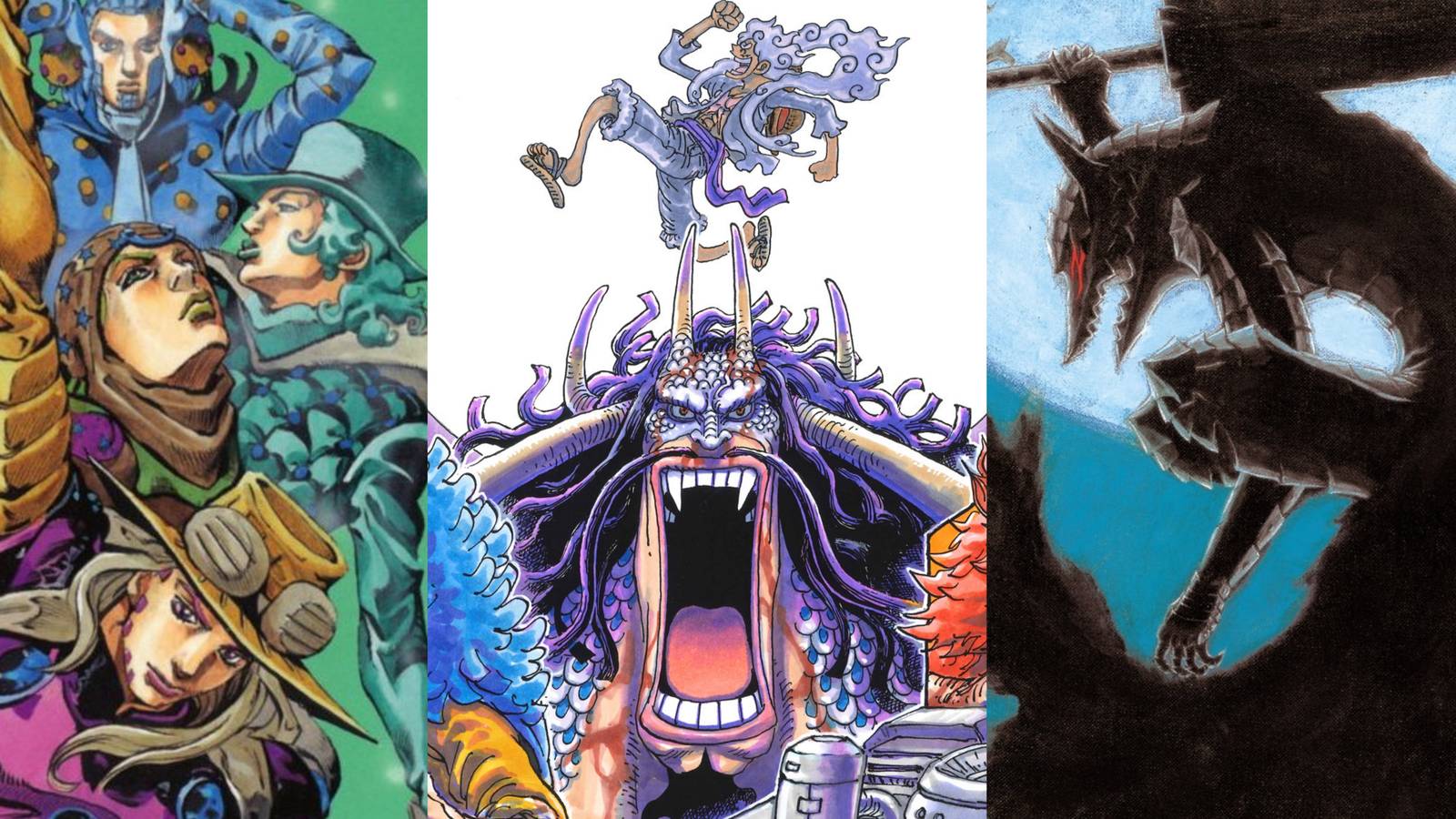 Featured Highest Rated Manga MyAnimeList Berserk JoJo One Piece