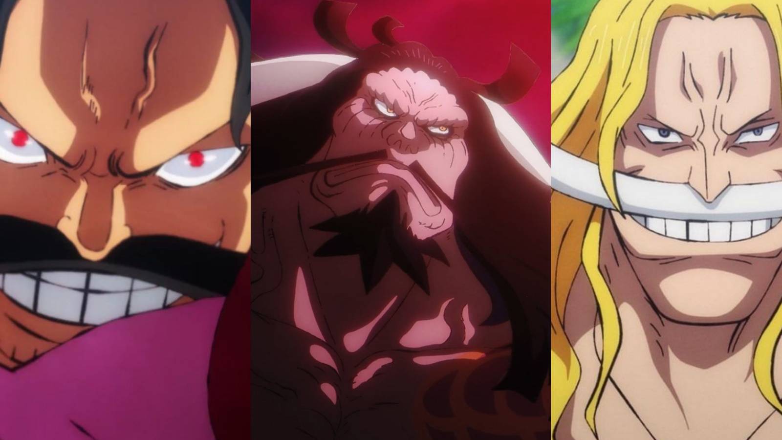 Featured One Piece Biggest Wars Whitebeard Kaido Roger