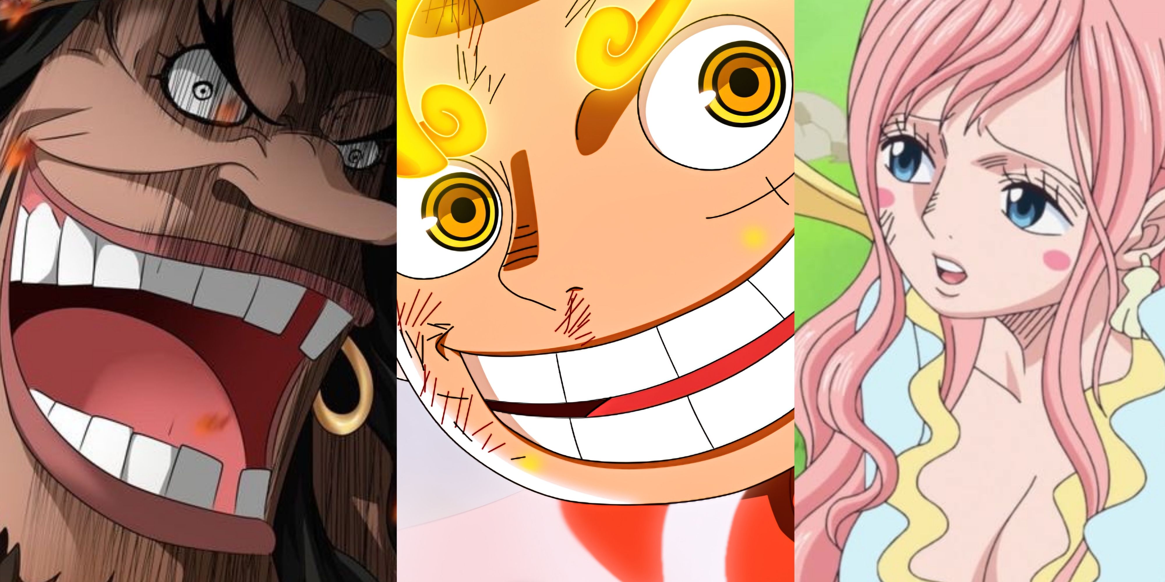 Featured One Piece Characters Destroy World Government Luffy Blackbeard Shirahoshi