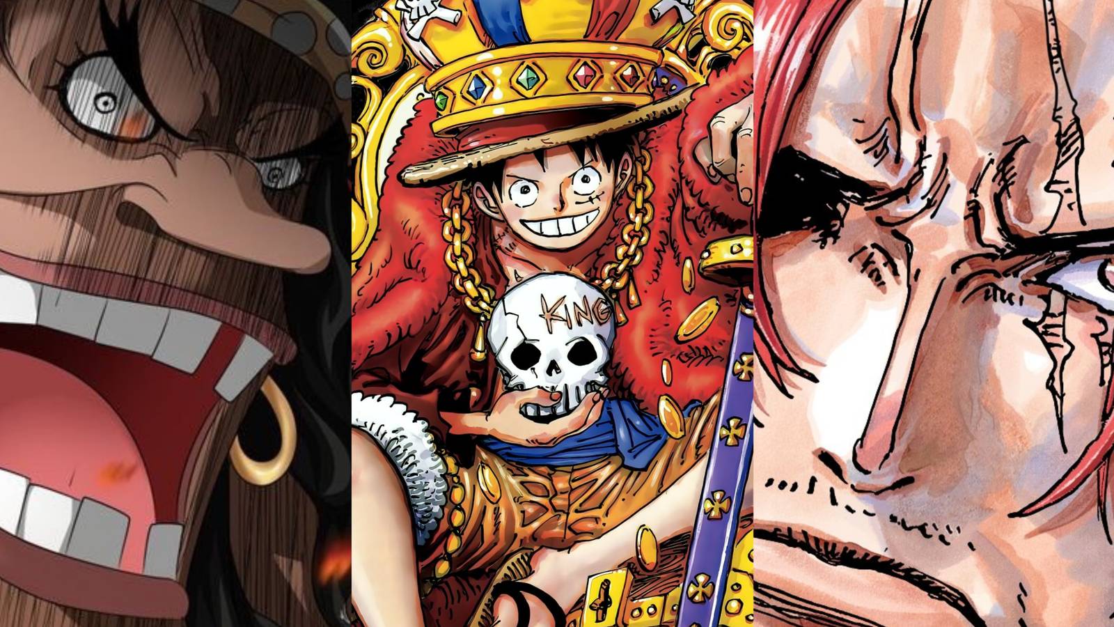 Featured One Piece Defeat Five Elders Shanks Luffy Blackbeard