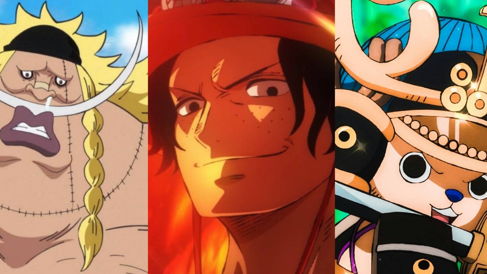 Featured One Piece Strongest Characters With Lowest Bounties Ace Weevil Chopper
