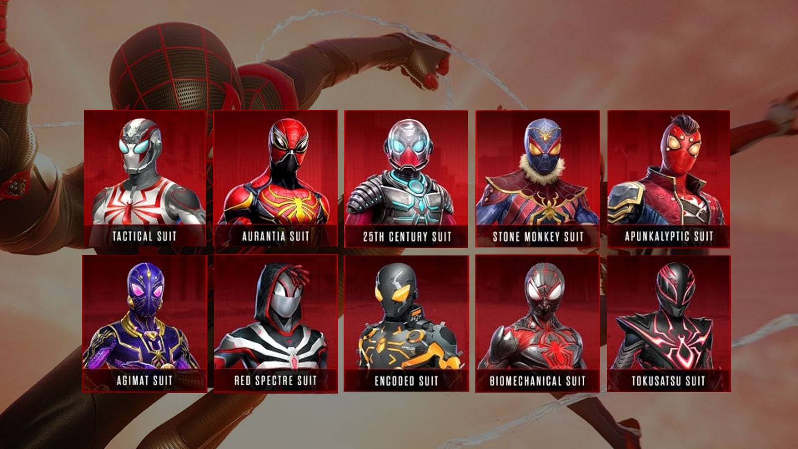 Featured - Spider-Man 2 Deluxe Edition Suits 