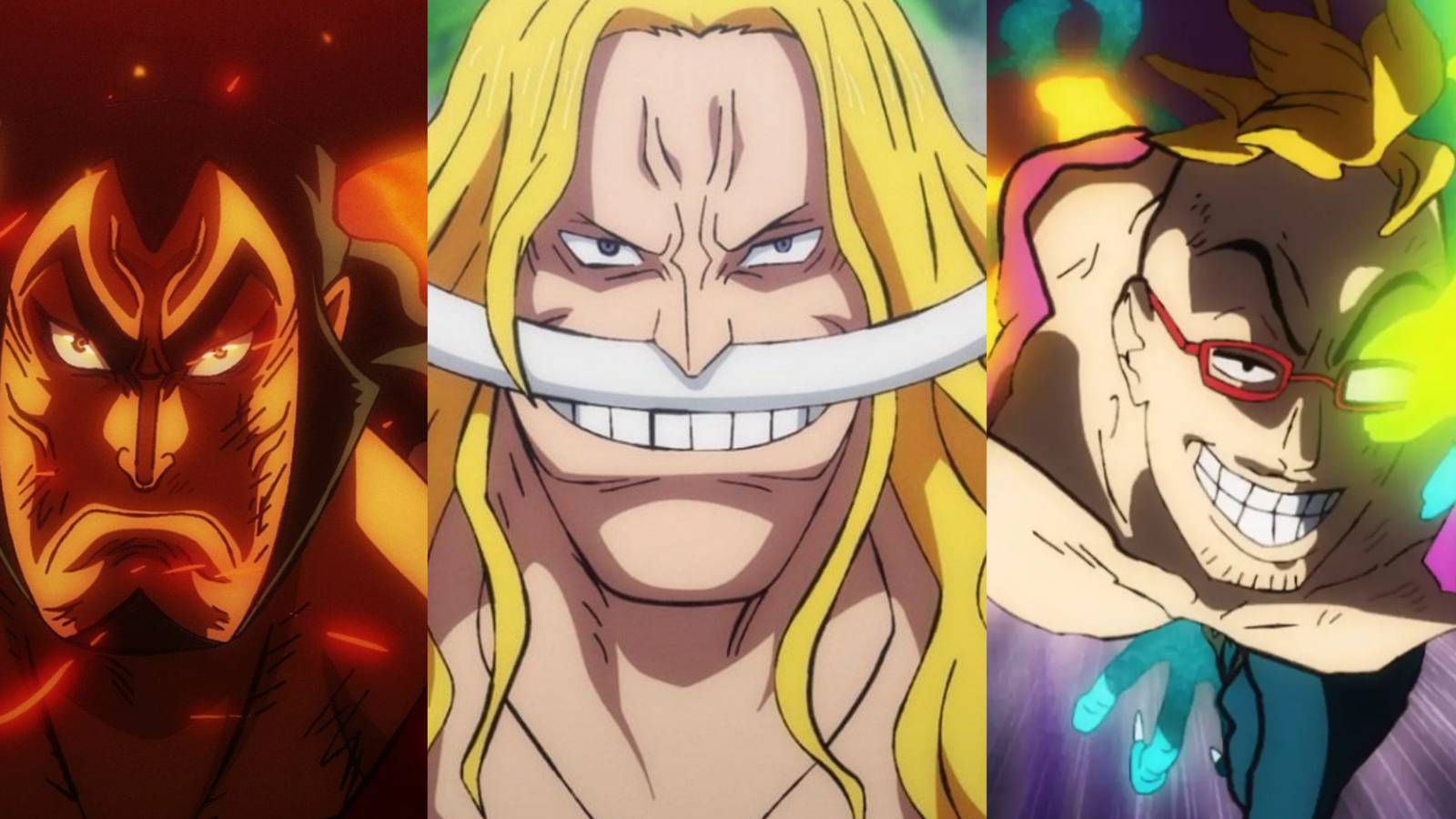 Features One Piece Strongest Whitebeard Pirates Marco Oden Whitebeard 