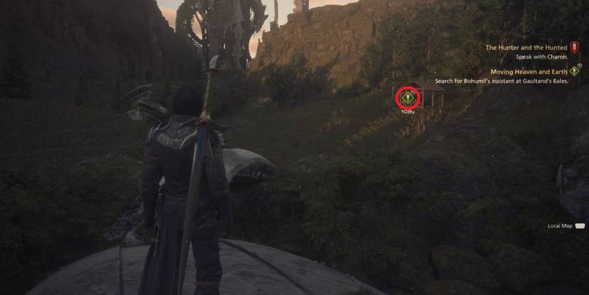 Clive faces the Orabelle Downs in Final Fantasy 16