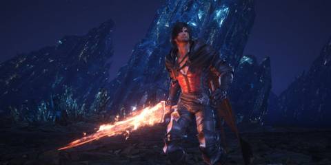 Burning Blade in Final Fantasy 16's Combat