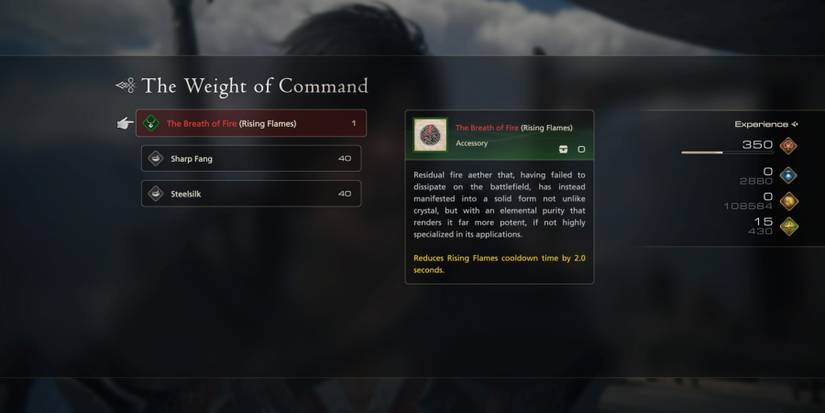 Completing the Weight of Command side quest in Final Fantasy 16