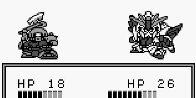 Fighting a battle in Super Robot Taisen