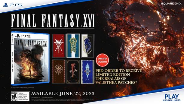 Final Fantasy 16 Gamestop preorder