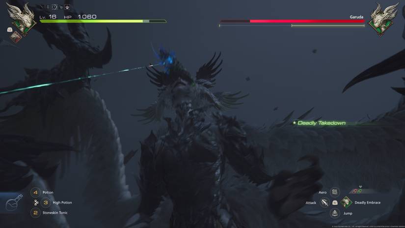 Final Fantasy 16 How to Beat Garuda Deadly Embrace Takedown