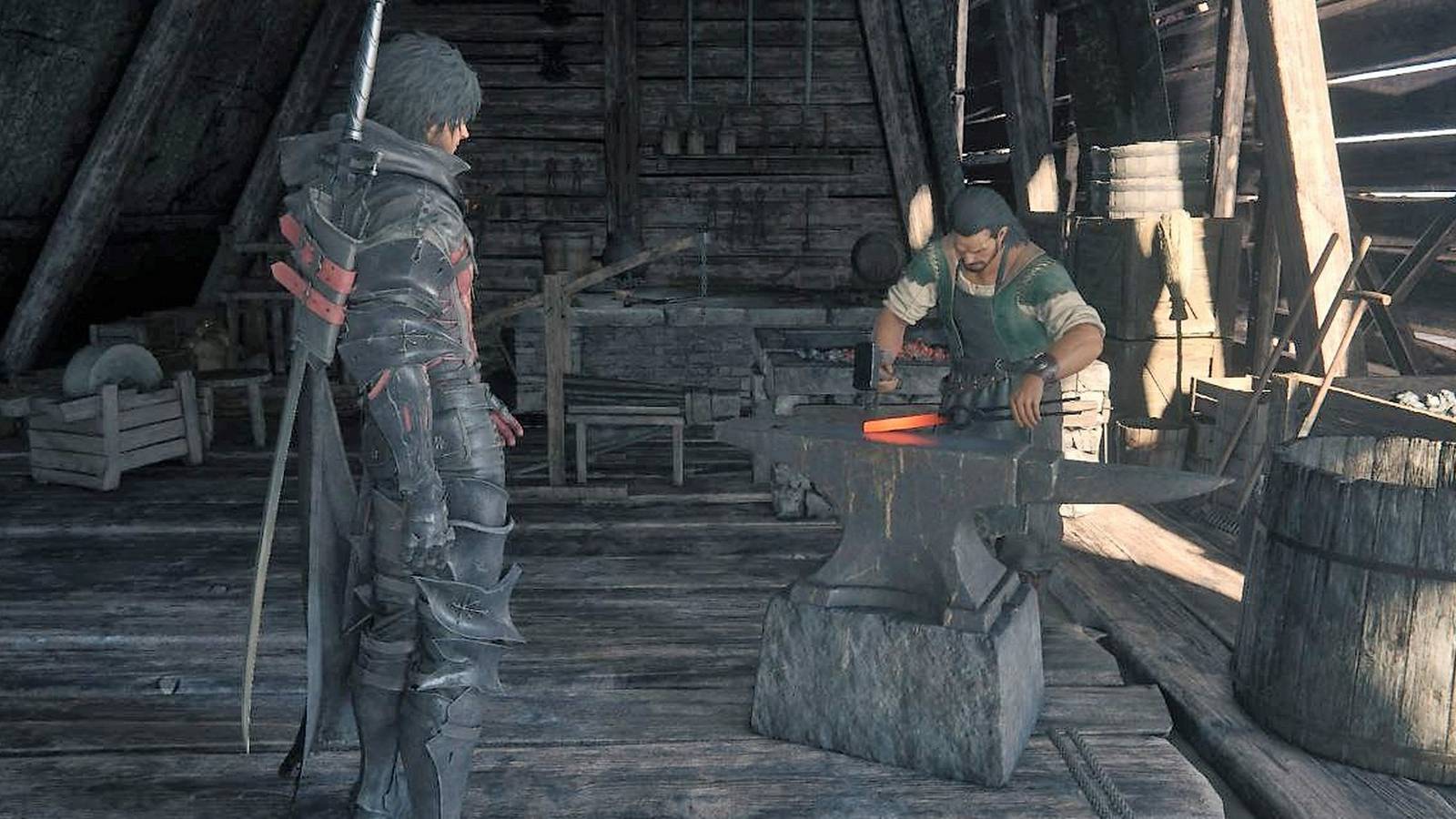 Final Fantasy 16 How to Craft Upgrade Gear