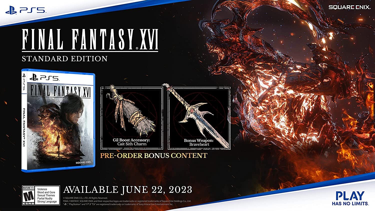 Final Fantasy 16 Preorder Bonus