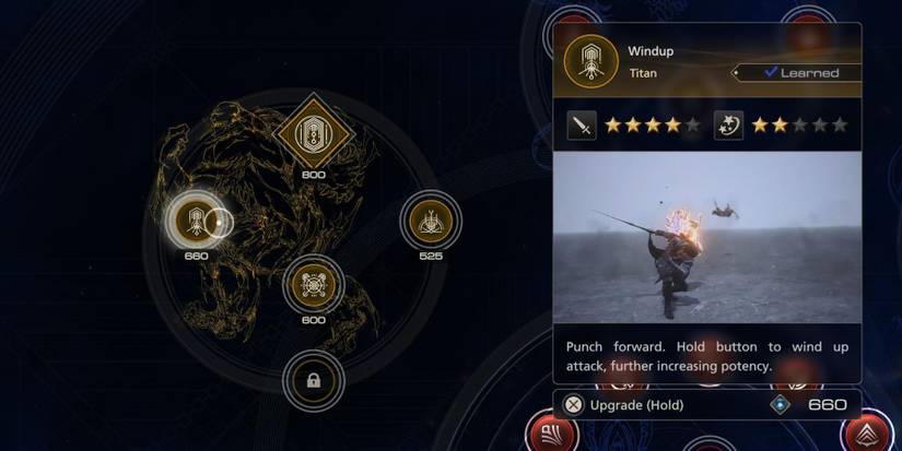 final fantasy 16 titan windup