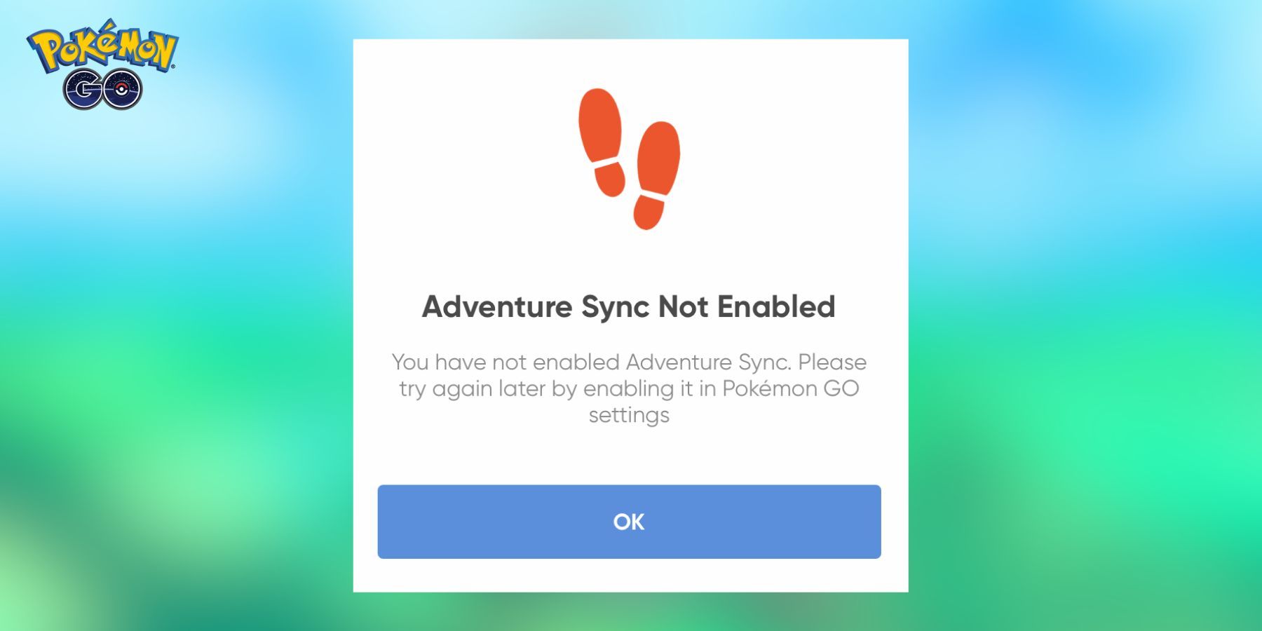 Fix Adventure Sync Pokemon GO