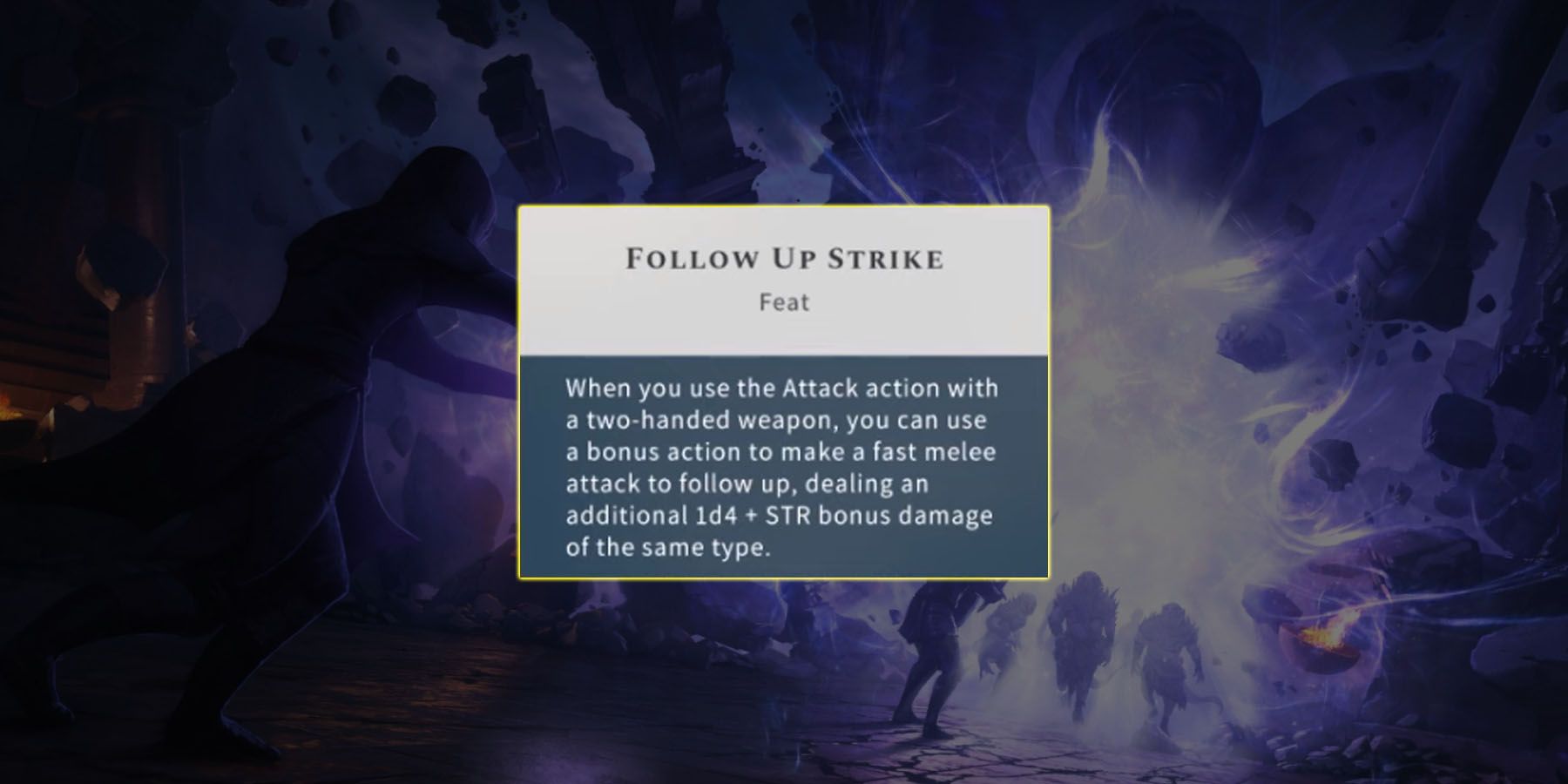 Follow Up Strike