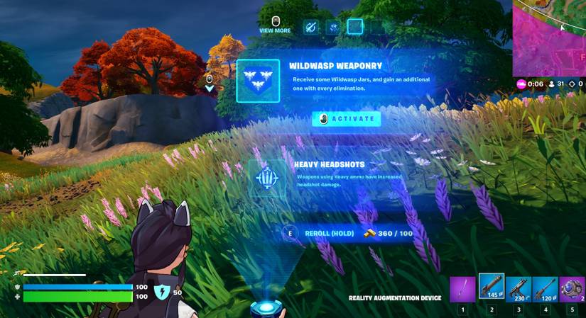 Fortnite Heavy Headshots Augment