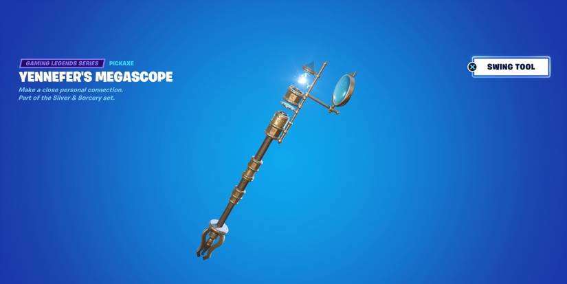 yennefer's megascope pickaxe from fortnite