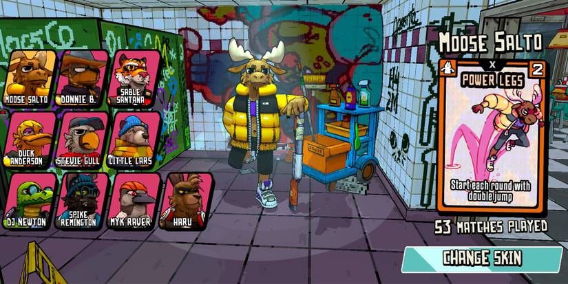 Friends Vs Friends - Character Select Scren In-Game