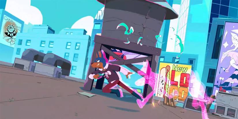 Friends Vs Friends - Image Of Donnie B Running At Mach Speed