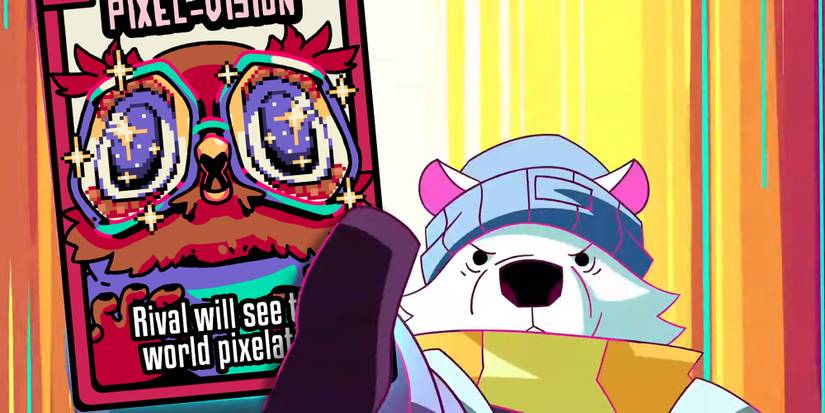 Friends Vs Friends - Photoshopped Image Of Little Lars Dramatically Playing Pixel Vision Card