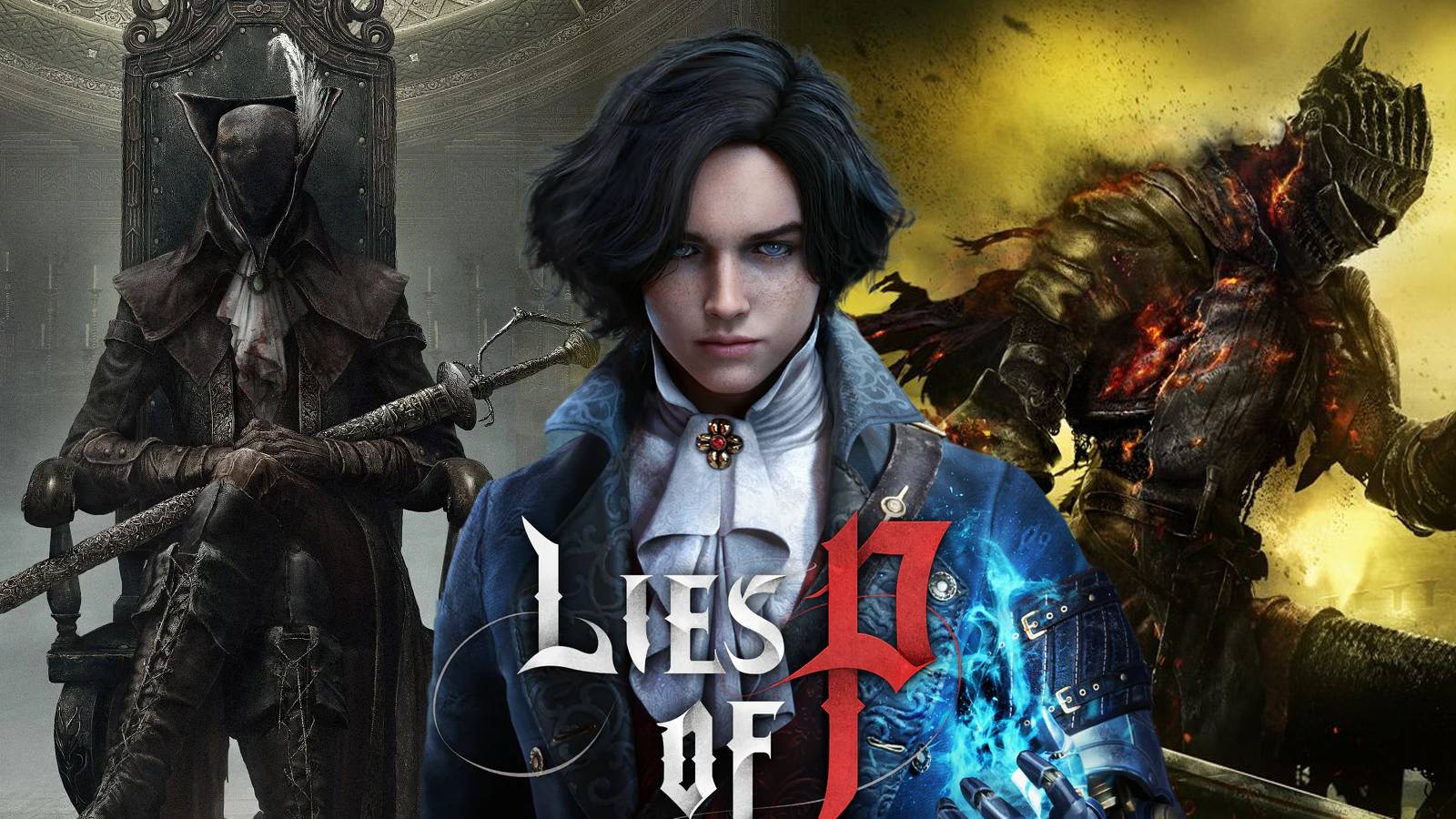 fromsoftware lies of p soulsborne gameplay dark souls bloodborne