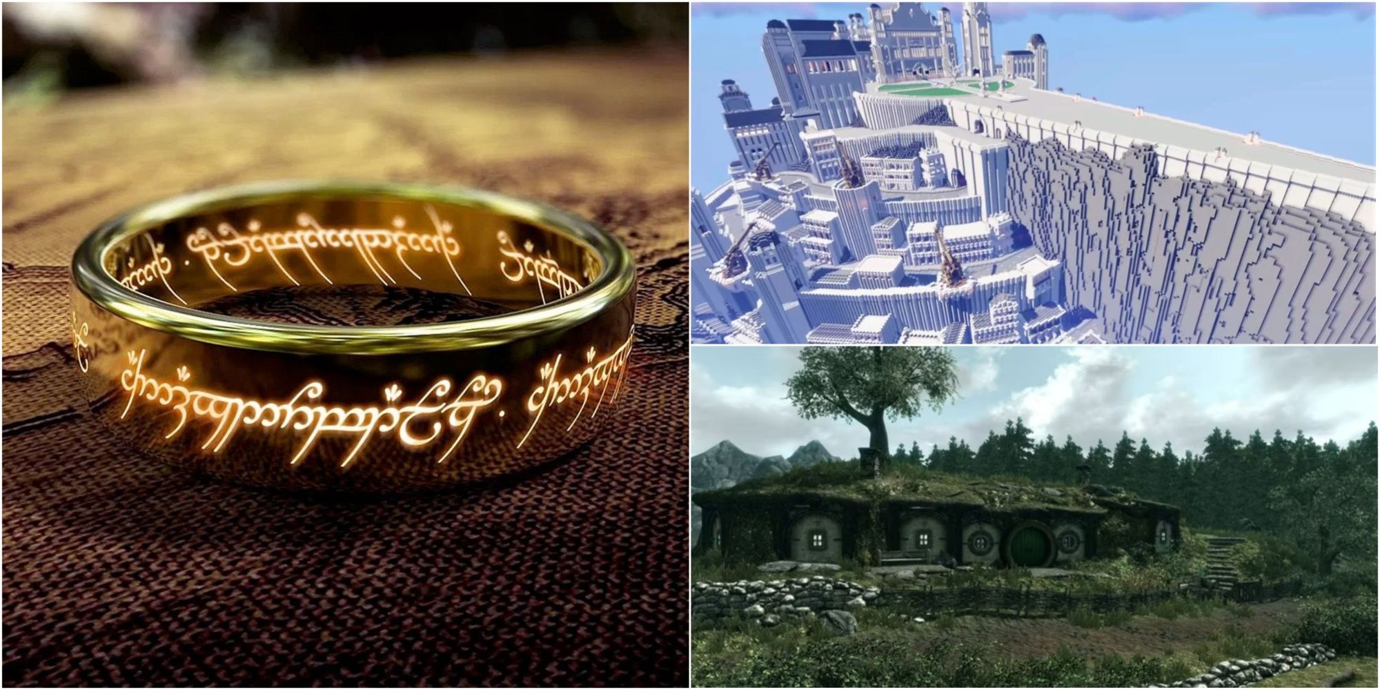 Minecraft Players Are Recreating The Lord Of The Rings In-Game