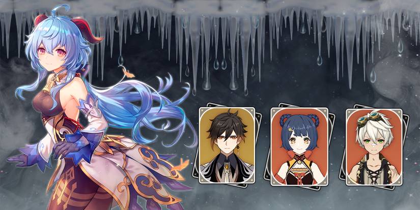ganyu-zhongli-xiangling-bennett melt team in genshin impact