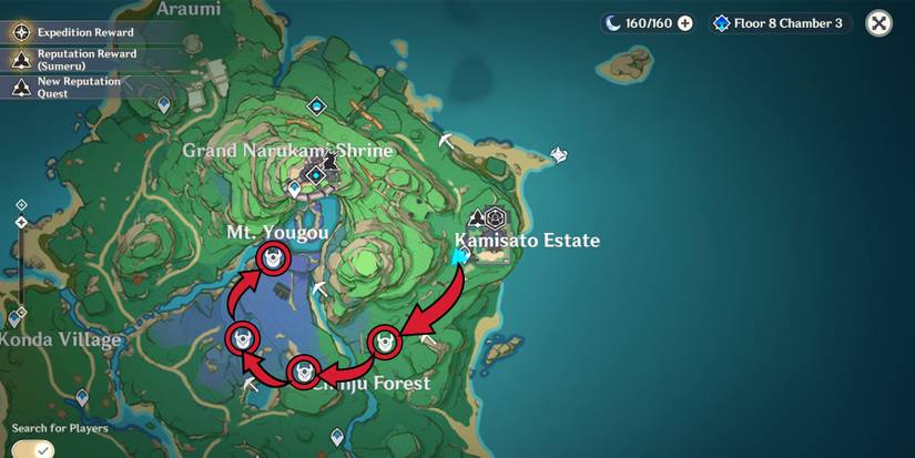 genshin impact cicin mages location in narukami island