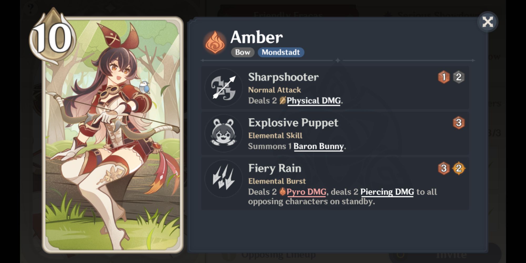 Genshin Impact: Mastering the Art of Invokation TCG - Unleashing the Ultimate Power with Amber Cards and Top Decks