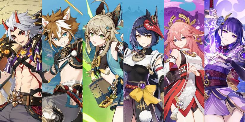 Genshin Impact Inazuma Non Human Characters