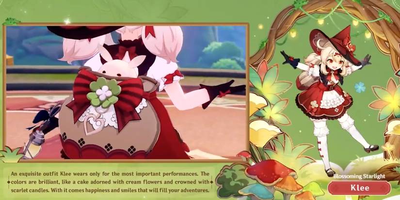 genshin impact klee outfit