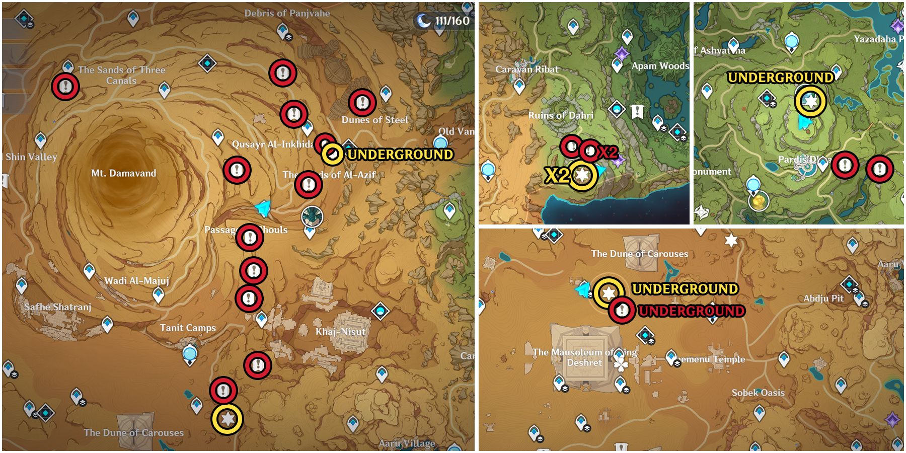 genshin impact mitachurls and lawachurls location in sumeru