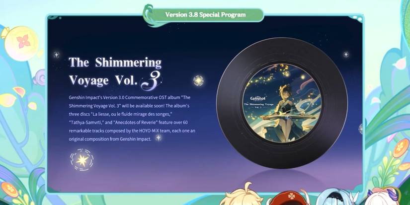 genshin impact new ost the shimmering voyage vol 3